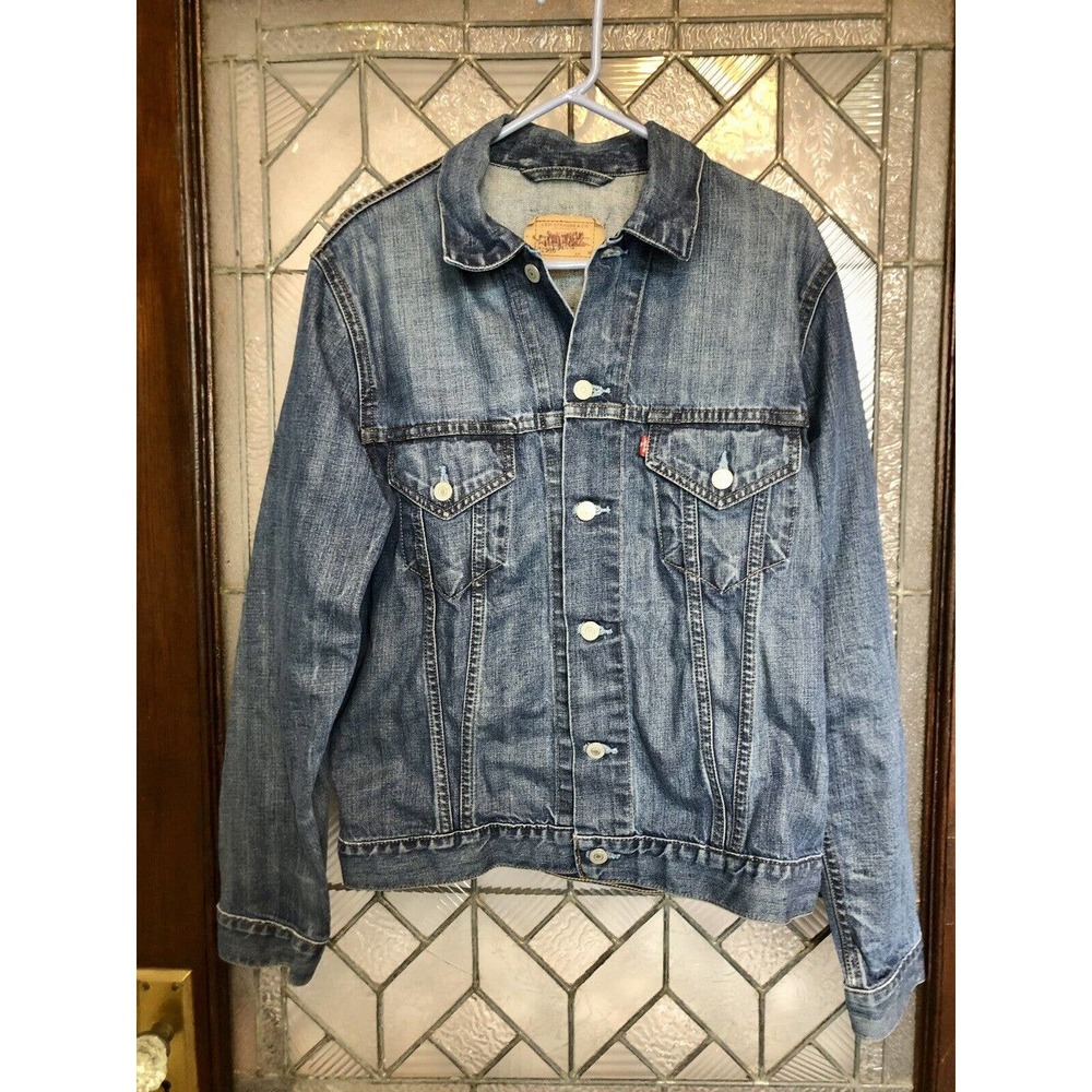 Vintage Levis Denim Trucker Jean Jacket 72530 Men’s M